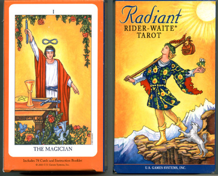 莱德伟特塔罗牌 (粉彩版) radiant rider-waite